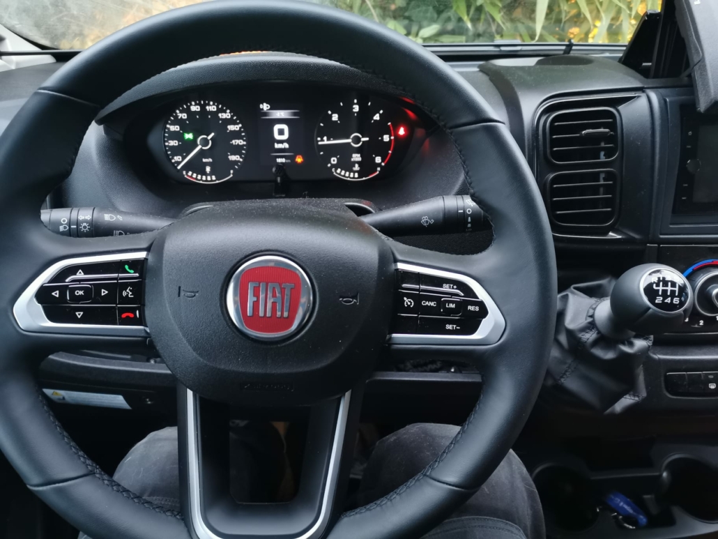 Fiat Ducato Modellpflege 2021 – Cockpit neu